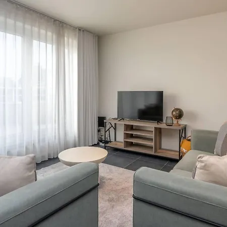 アパート Beautiful Duplex For 6 On A Top-notch Location With Free Parking オステンド